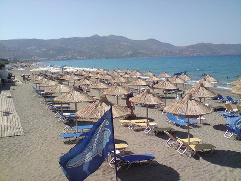 Minoas Hotel Amoudara  Bagian luar foto