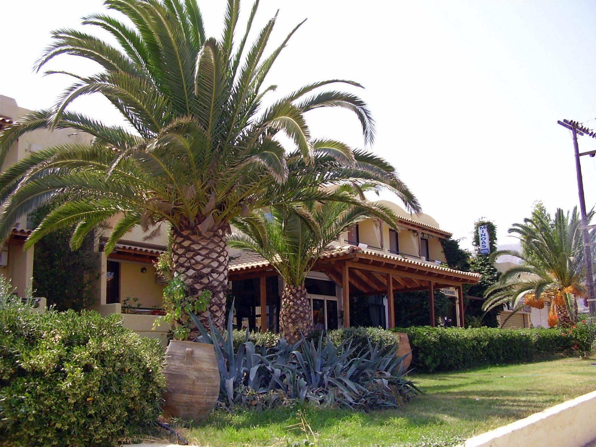 Minoas Hotel Amoudara  Bagian luar foto