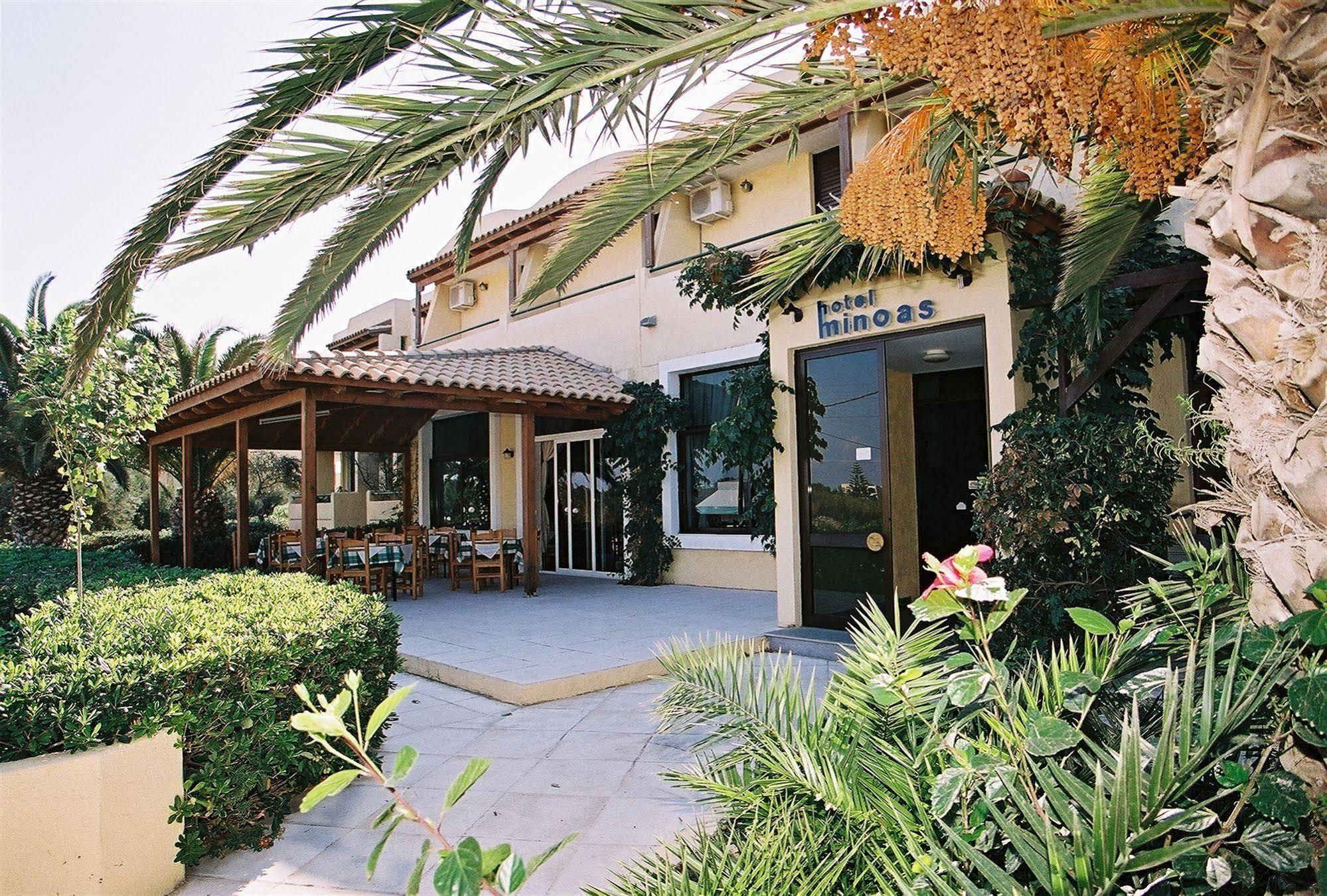 Minoas Hotel Amoudara  Bagian luar foto